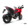 MIVV-SLIP-ON - SUONO - Edelstahl für DUCATI - MULTISTRADA 1200 BJ. 2010 > 2014 - D.027.L7