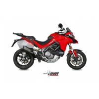 MIVV-SLIP-ON - DELTA RACE - Edelstahl für DUCATI - MULTISTRADA 1200 BJ. 2015 > 2017 - D.033.SDRX