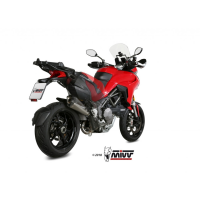 MIVV-SLIP-ON - DELTA RACE - Edelstahl für DUCATI - MULTISTRADA 1200 BJ. 2015 > 2017 - D.033.SDRX