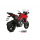 MIVV-SLIP-ON - SUONO - Edelstahl Schwarz für DUCATI - MULTISTRADA 1260 BJ. 2018 > 2020 - D.033.S9