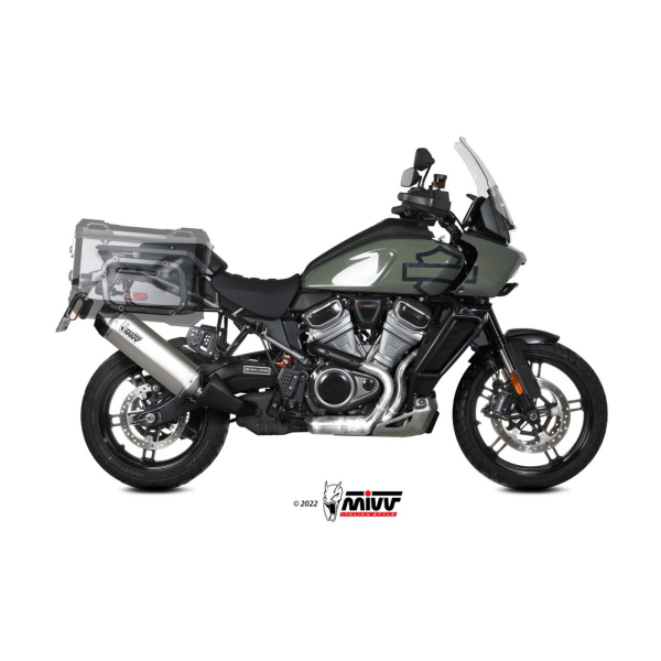 MIVV-SLIP-ON - SPEED EDGE - Titan für HARLEY DAVIDSON - PAN AMERICA / SPECIAL BJ. 2021 > 2024 - HD.003.LRT