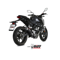 MIVV-Komplettanlage 1x1 - GPpro - Carbon für HONDA - CB 125 R BJ. 2018 > 2020 - H.074.L2P