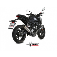 MIVV-Komplettanlage 1x1 - GPpro - Titan für HONDA - CB 125 R BJ. 2018 > 2020 - H.074.L6P