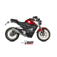 MIVV-Komplettanlage 1x1 - GPpro - Titan für HONDA - CB 125 R BJ. 2021 > 2024 - H.077.L6P