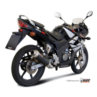 MIVV-Komplettanlage 1x1 - GP - Carbon für HONDA - CBR 125 R BJ. 2004 > 2010 - H.043.L2S