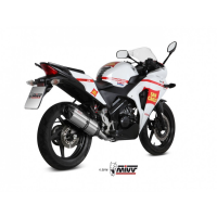 MIVV-Komplettanlage 1x1 - SUONO - Edelstahl für HONDA - CBR 125 R BJ. 2011 > 2016 - H.060.L7