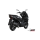 MIVV-Komplettanlage 1x1 - MOVER - Edelstahl Schwarz für HONDA - PCX 125 BJ. 2021 > 2024 - MV.HO.0006.LV