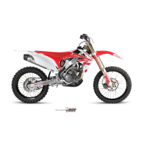 MIVV-Komplettanlage 1x1 - OVAL - Edelstahl für HONDA - CRF 250 BJ. 2011 > 2012 - M.HO.031.SXC.F