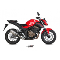 MIVV-SLIP-ON - SUONO - Edelstahl für HONDA - CB 500 F BJ. 2016 > 2018 - H.062.L7