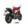 MIVV-SLIP-ON - OVAL - Edelstahl für HONDA - CB 500 F BJ. 2019 > 2024 - H.075.L2P