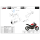 MIVV-SLIP-ON - MK3 - Edelstahl für HONDA - CB 500 F BJ. 2019 > 2024 - H.075.SM3X