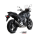 MIVV-SLIP-ON - SUONO - Edelstahl Schwarz für HONDA - CB 500 X BJ. 2016 > 2016 - H.061.L9