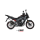 MIVV-SLIP-ON - GPpro - Edelstahl Schwarz für HONDA - CB 500 X BJ. 2021 > 2024 - H.084.LXBP