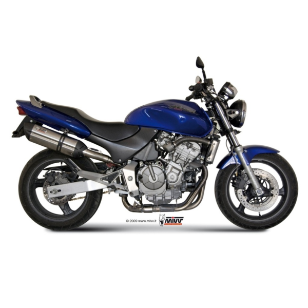 MIVV-SLIP-ON - SUONO - Edelstahl für HONDA - HORNET 600 BJ. 1998 > 2002 - H.018.L7