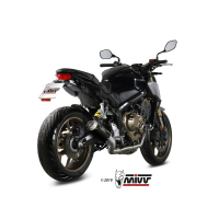 MIVV-Komplettanlage 4x2x1 - MK3 - Carbon für HONDA - CB 650 R BJ. 2019 > 2023 - H.072.SM3C