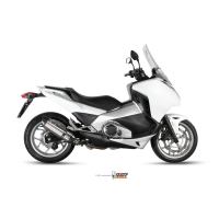 MIVV-SLIP-ON - SUONO - Edelstahl für HONDA - NC 700 S / X BJ. 2012 > 2014 - H.046.L7