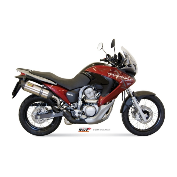 MIVV-SLIP-ON - SUONO - Edelstahl für HONDA - XLV TRANSALP 700 BJ. 2008 > 2013 - H.040.L7