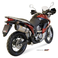 MIVV-SLIP-ON - SUONO - Edelstahl für HONDA - XLV TRANSALP 700 BJ. 2008 > 2013 - H.040.L7