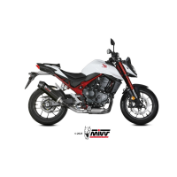 MIVV-SLIP-ON - OVAL - Carbon mit Carbon Endkappe für HONDA - CB750 HORNET BJ. 2023 > 2024 - H.085.L3C