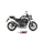 MIVV-SLIP-ON - SR-1 - Edelstahl Schwarz für HONDA - CB750 HORNET BJ. 2023 > 2024 - H.085.LR1XB