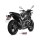 MIVV-SLIP-ON - SUONO - Edelstahl Schwarz für HONDA - NC 750 S / X BJ. 2016 > 2022 - H.065.L9