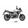 MIVV-SLIP-ON - SPEED EDGE - Edelstahl Schwarz für HONDA - CROSSRUNNER BJ. 2015 > 2020 - H.058.LRB