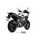 MIVV-SLIP-ON - SPEED EDGE - Edelstahl Schwarz für HONDA - CROSSRUNNER BJ. 2015 > 2020 - H.058.LRB