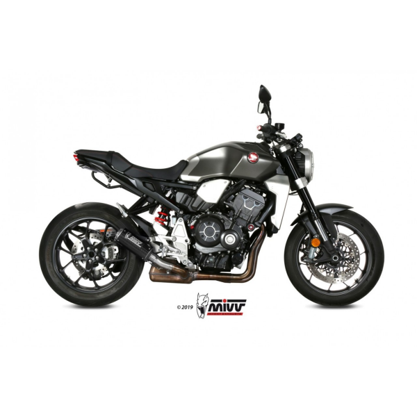 MIVV-SLIP-ON - MK3 - Carbon für HONDA - CB 1000 R BJ. 2018 > 2024 - H.068.LM3C