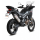 MIVV-SLIP-ON - OVAL - Titan mit Carbon Endkappe für HONDA - CRF 1000 L AFRICA TWIN BJ. 2016 > 2019 - H.059.LNC