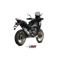 MIVV-SLIP-ON - SPEED EDGE - Edelstahl für HONDA - CRF 1100 L AFRICA TWIN BJ. 2020 > 2023 - H.079.LRX