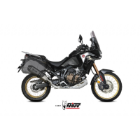 MIVV-SLIP-ON - SPEED EDGE - Edelstahl Schwarz für HONDA - CRF 1100 L AFRICA TWIN BJ. 2020 > 2023 - H.079.LRB