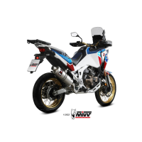 MIVV-SLIP-ON - DAKAR - Edelstahl für HONDA - CRF 1100 L AFRICA TWIN BJ. 2020 > 2023 - H.079.LEKX