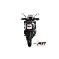 MIVV-SLIP-ON - SPEED EDGE - Edelstahl Schwarz für HUSQVARNA - NORDEN 901 BJ. 2022 > 2024 - HU.002.LRB