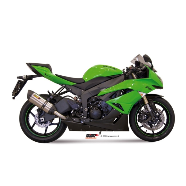 MIVV-SLIP-ON - SUONO - Edelstahl für KAWASAKI - ZX-6 R BJ. 2009 > 2016 - K.022.L7