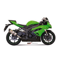 MIVV-SLIP-ON - SUONO - Edelstahl für KAWASAKI - ZX-6 R BJ. 2009 > 2016 - K.022.L7