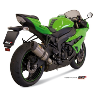 MIVV-SLIP-ON - SUONO - Edelstahl für KAWASAKI - ZX-6 R BJ. 2009 > 2016 - K.022.L7