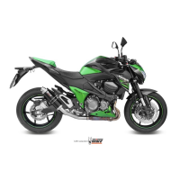 MIVV-SLIP-ON - GP - Carbon für KAWASAKI - Z800 BJ. 2013 > 2016 - K.032.L2S