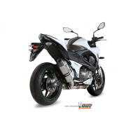 MIVV-SLIP-ON - SPEED EDGE - Edelstahl für KAWASAKI - Z800 BJ. 2013 > 2016 - K.032.LRX