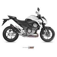 MIVV-SLIP-ON - SUONO - Edelstahl Schwarz für KAWASAKI - Z800 E BJ. 2013 > 2016 - K.035.L9