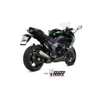 MIVV-SLIP-ON - DELTA RACE - Edelstahl für KAWASAKI - NINJA 1000 SX / TOURER BJ. 2020 > 2024 - K.054.LDRX