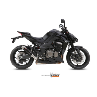 MIVV-2 SLIP-ON - GP - Edelstahl Schwarz für KAWASAKI - Z1000 / Z1000 R EDITION BJ. 2014 > 2020 - K.039.LXB