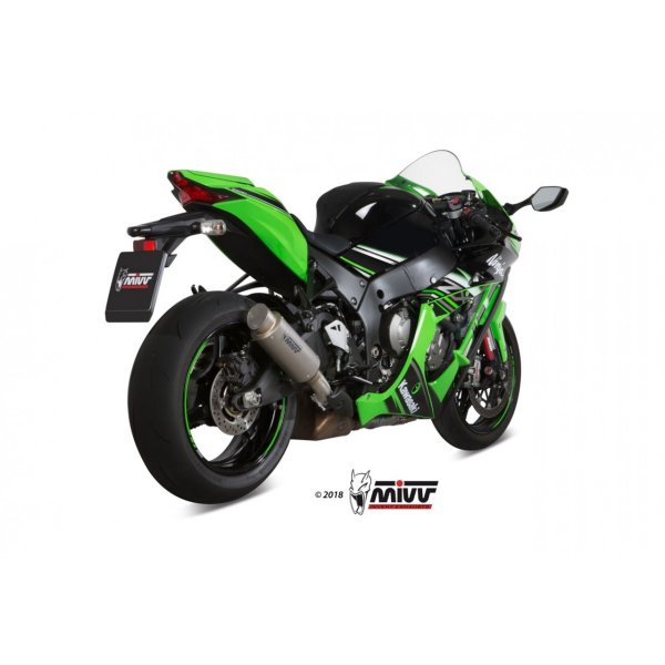 MIVV-SLIP-ON - GPpro - Titan für KAWASAKI - ZX-10 R / RR / SE BJ. 2016 > 2024 - K.042.L6P