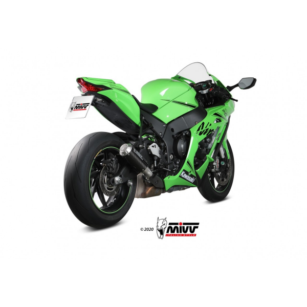 MIVV-SLIP-ON - MK3 - Carbon für KAWASAKI - ZX-10 R / RR / SE BJ. 2016 > 2024 - K.042.LM3C