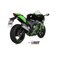 MIVV-Komplettanlage 4x2x1 - DELTA RACE - Edelstahl für KAWASAKI - ZX-10 R / RR / SE BJ. 2016 > 2024 - X.KA.0006.SDRX