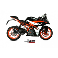 MIVV-Kat-Ersatzrohre, kompatibel mit MIVV und originalen Schalldämpfern - - - - für KTM - 125 DUKE BJ. 2017 > 2020 - KT.019.C2