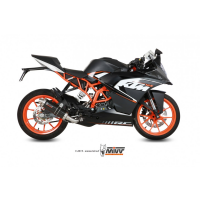 MIVV-Komplettanlage 1x1 - GP - Carbon für KTM - RC 125 BJ. 2014 > 2016 - KT.016.L2S