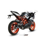 MIVV-Komplettanlage 1x1 - GP - Carbon für KTM - RC 125 BJ. 2014 > 2016 - KT.016.L2S