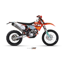 MIVV-Komplettanlage 1x1 - OVAL - Edelstahl für KTM - EXC 250 F BJ. 2011 > 2011 - M.KT.026.LXC.F