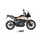 MIVV-SLIP-ON - OVAL - Titan mit Carbon Endkappe für KTM - 390 ADVENTURE BJ. 2020 > 2024 - KT.024.L4C