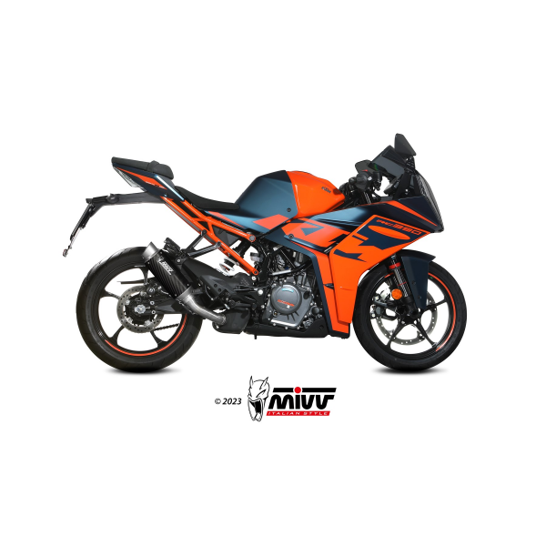 MIVV-SLIP-ON - GPpro - Carbon für KTM - RC 390 BJ. 2021 > 2024 - KT.030.L2P